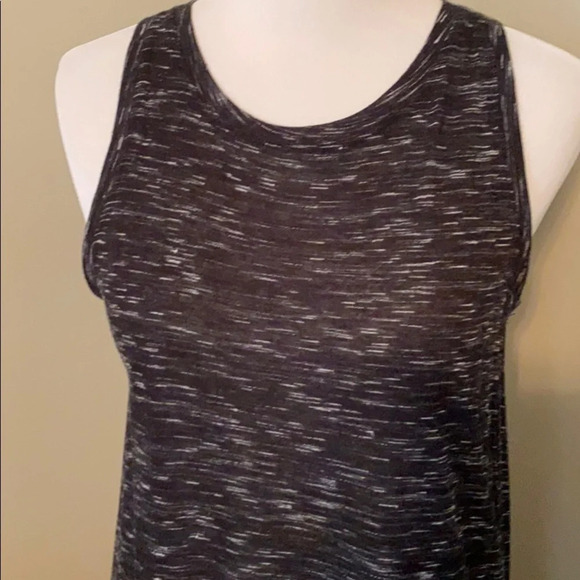 {BCBGMAXAZARIA} HARLOW Mixed Media Hi-lo Tank Top - Picture 2 of 7